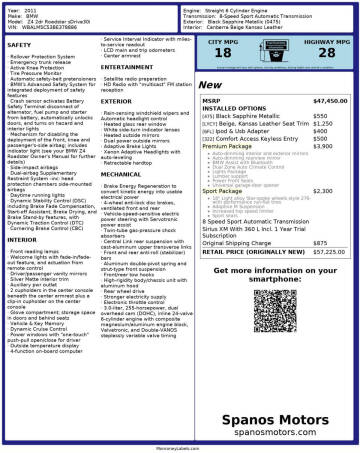 2011 BMW Z4 sDrive30i