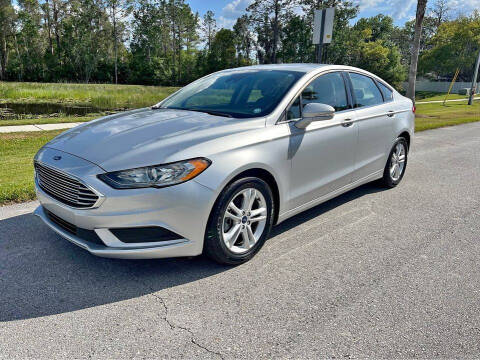 2018 Ford Fusion for sale at CLEAR SKY AUTO GROUP LLC in Land O Lakes FL