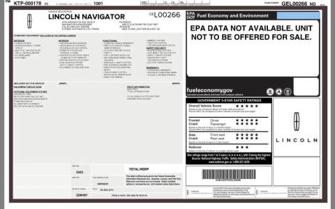 2016 Lincoln Navigator Select