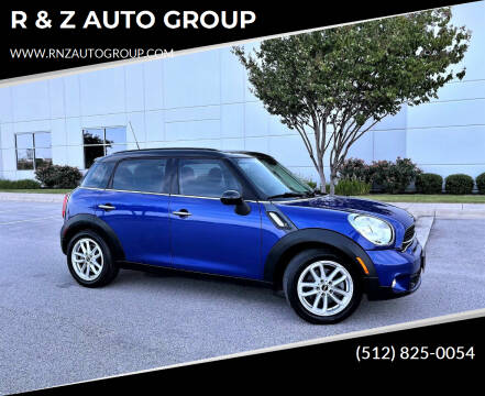 2015 MINI Countryman for sale at R & Z AUTO GROUP in Austin TX