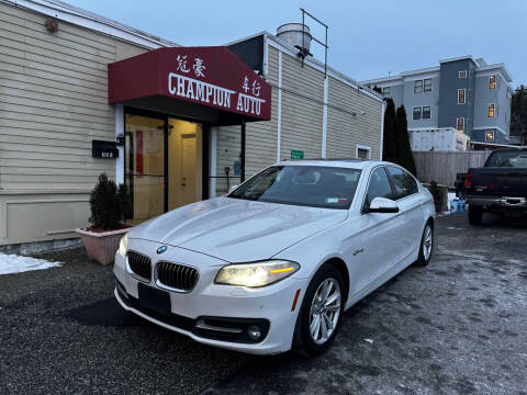 2015 BMW 5 Series for sale at Champion Auto LLC in Quincy MA