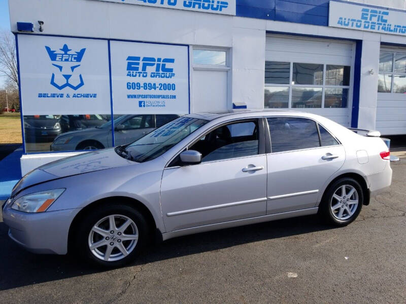2003 Honda Accord for sale at Epic Auto Group in Pemberton NJ