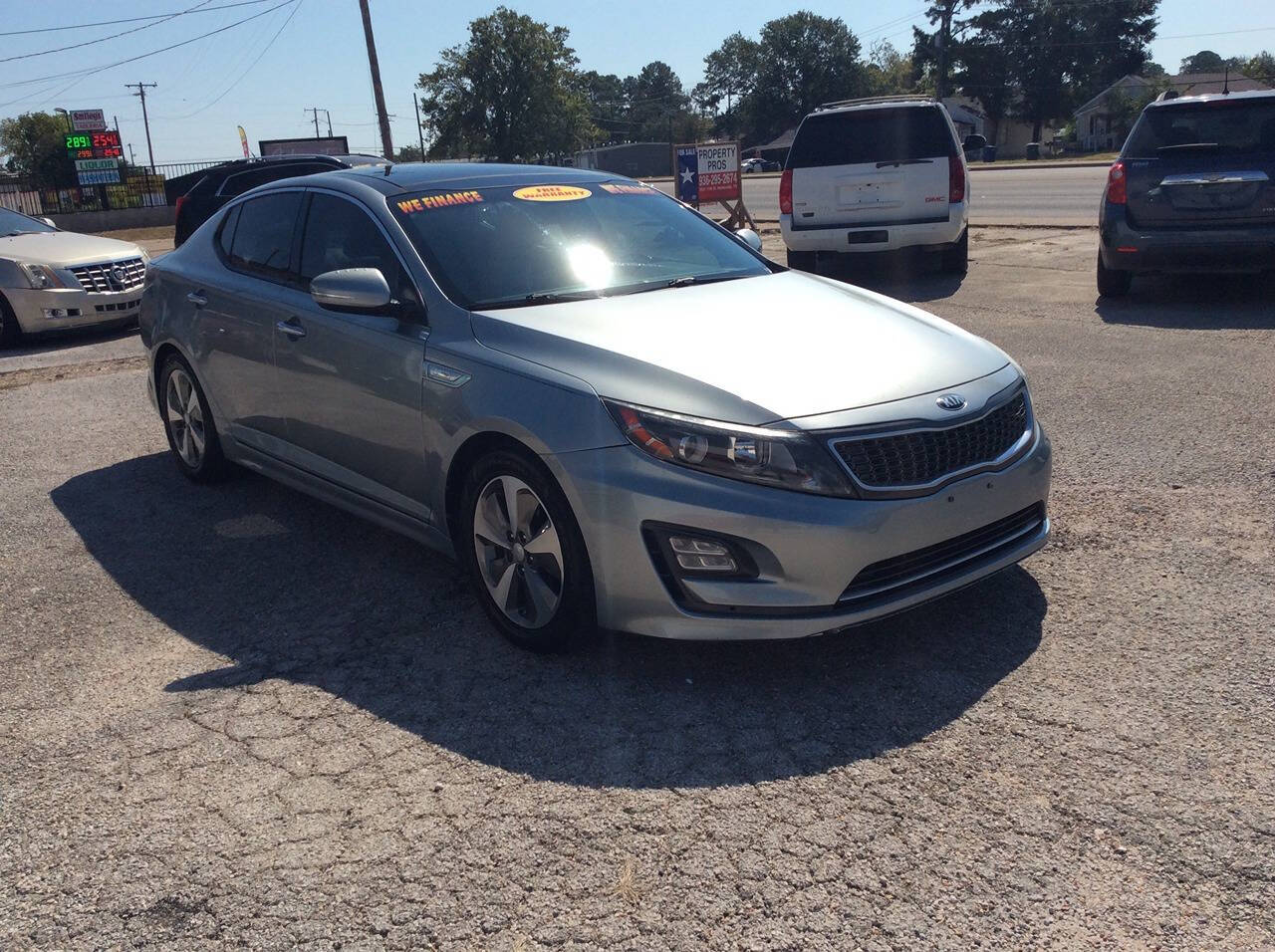 2014 Kia Optima Hybrid for sale at SPRINGTIME MOTORS in Huntsville, TX