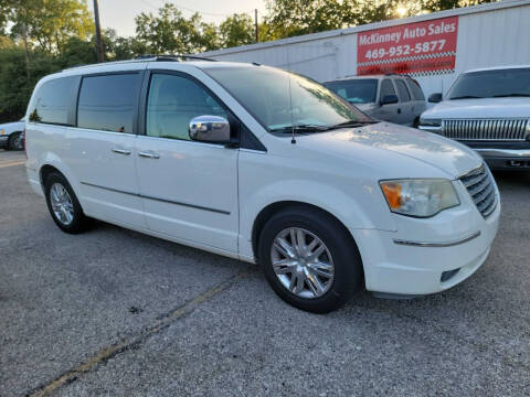 2008 Chrysler Town and Country for sale at McKinney Auto Sales in Mckinney TX