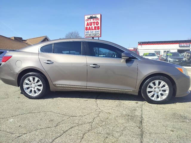 2012 Buick LaCrosse Leather