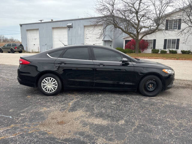 2017 Ford Fusion for sale at DECKER AUTO SALES in Bay City, MI