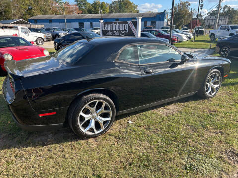 2015 Dodge Challenger for sale at LAURINBURG AUTO SALES in Laurinburg NC