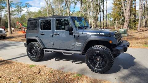 2017 Jeep Wrangler Unlimited for sale at Priority One Coastal in Newport NC