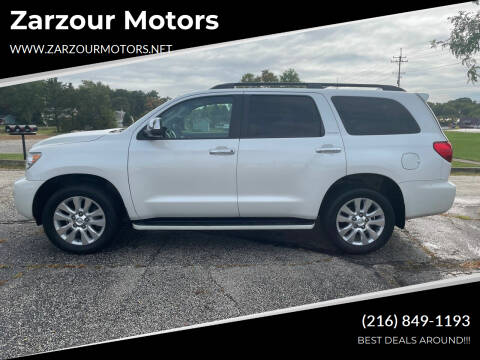 2015 Toyota Sequoia for sale at Zarzour Motors in Chesterland OH