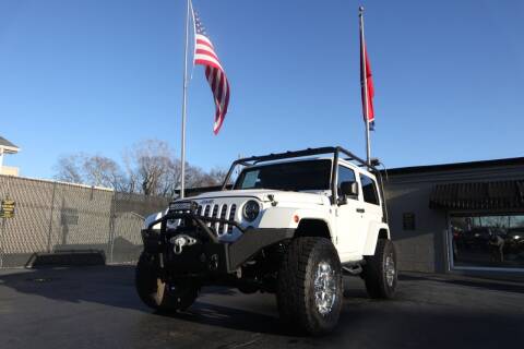 2014 Jeep Wrangler for sale at Danny Holder Automotive in Ashland City TN