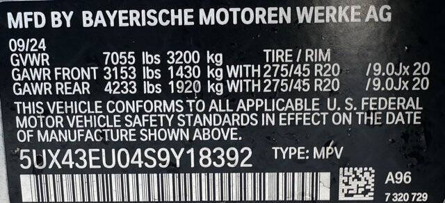 2025 BMW X5 xDrive50e