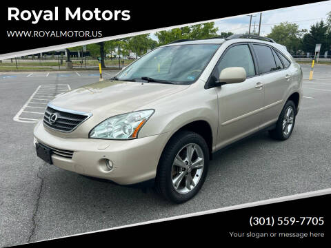 2006 Lexus RX 400h for sale at Royal Motors in Hyattsville MD