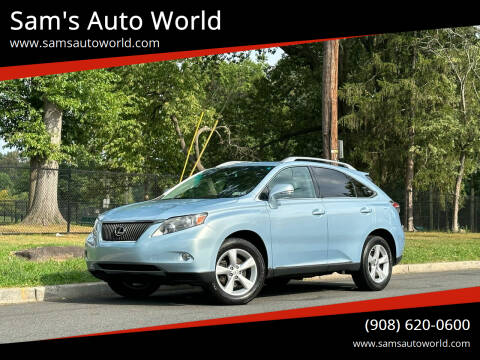 2010 Lexus RX 350 for sale at Sam's Auto World in Roselle NJ