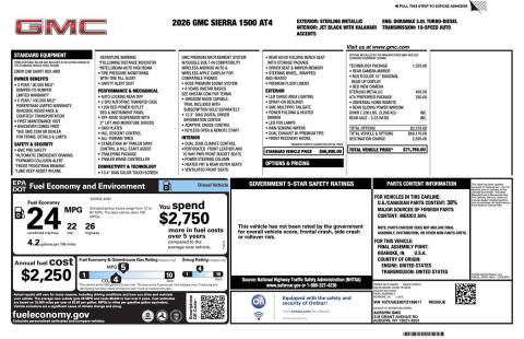 2026 GMC Sierra 1500