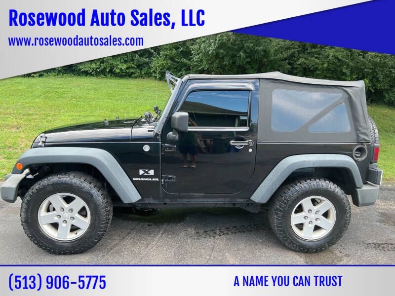 2009 Jeep Wrangler for sale at Rosewood Auto Sales, LLC in Hamilton OH