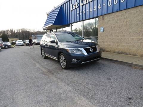 2014 Nissan Pathfinder for sale at 1st Choice Autos in Smyrna GA