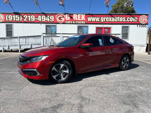 2020 Honda Civic for sale at G Rex Cars & Trucks in El Paso TX