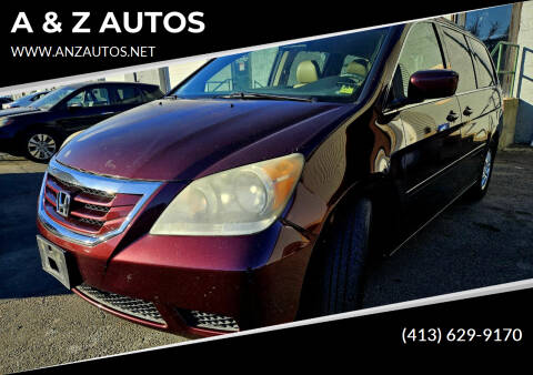 2008 Honda Odyssey for sale at A & Z AUTOS in Westfield MA