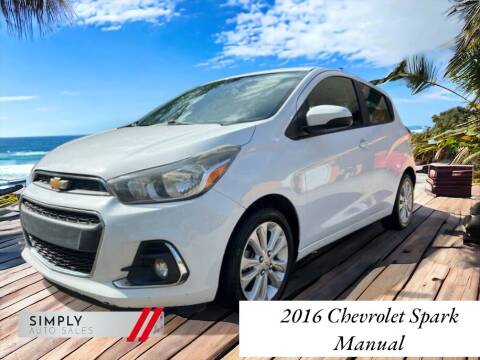 2016 Chevrolet Spark for sale at Simply Auto Sales in Lake Park FL