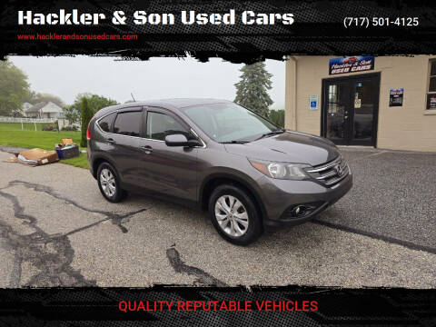 2014 Honda CR-V for sale at Hackler & Son Used Cars in Red Lion PA