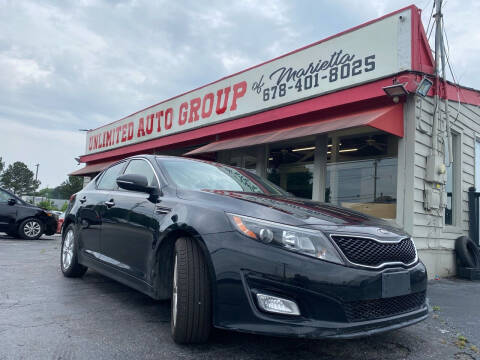 2015 Kia Optima for sale at Unlimited Auto Group of Marietta in Marietta GA