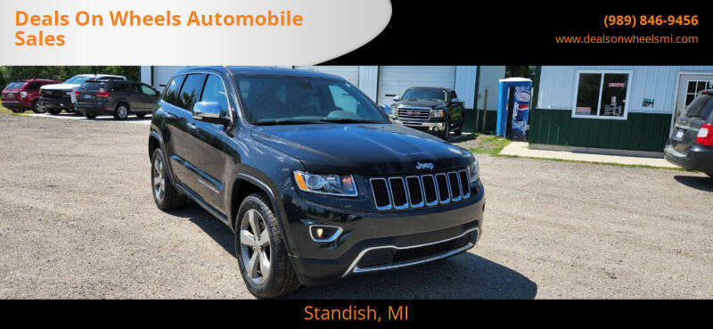 2015 Jeep Grand Cherokee for sale at Deals On Wheels Automobile Sales in Standish MI