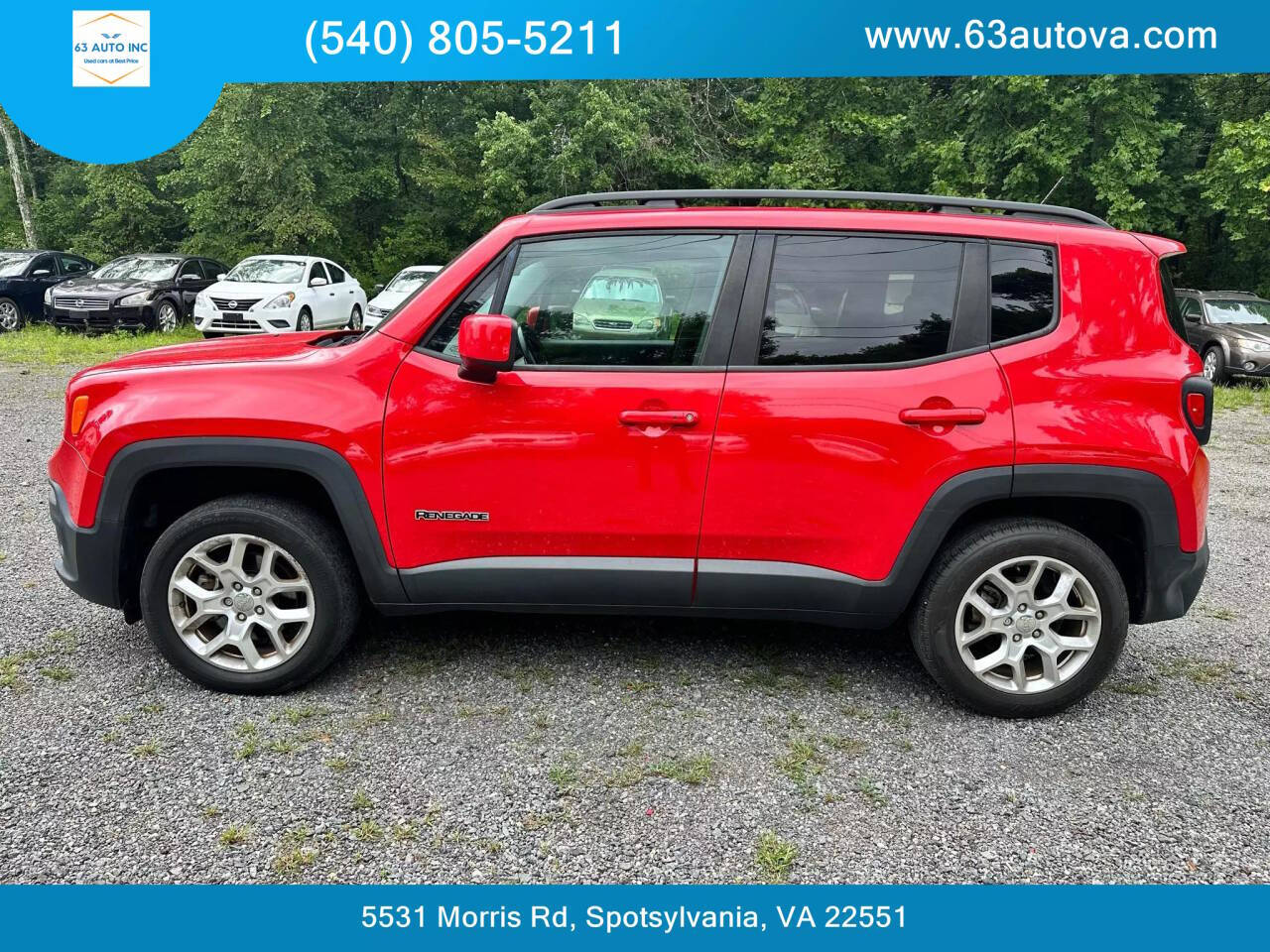 2017 Jeep Renegade for sale at 63 Auto Inc in Spotsylvania, VA