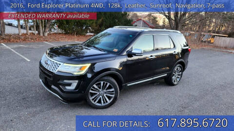 2016 Ford Explorer for sale at Carlot Express in Stow MA