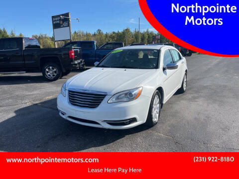 2013 Chrysler 200 for sale at Northpointe Motors in Kalkaska MI