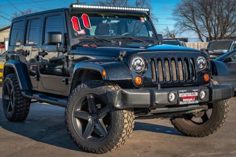 2011 Jeep Wrangler Unlimited for sale at Nissi Auto Sales in Waukegan IL