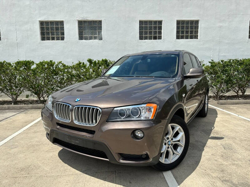 2013 BMW X3 for sale at UPTOWN MOTOR CARS in Houston TX