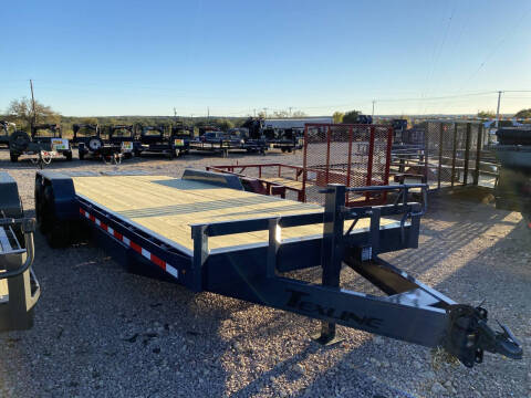 2025 Texline Trailers - Equipment Trailer - 83x22' for sale at LJD Sales in Lampasas TX