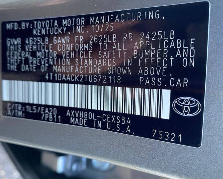 2026 Toyota Camry SE