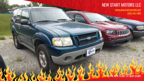 2001 Ford Explorer Sport for sale at New Start Motors LLC - Rockville in Rockville IN