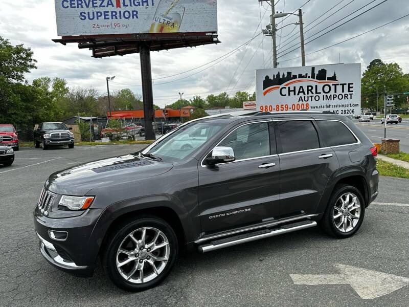 2014 Jeep Grand Cherokee for sale at Charlotte Auto Import in Charlotte NC