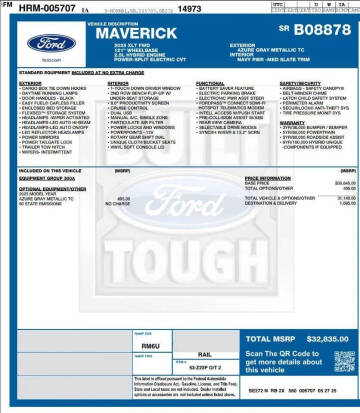 2025 Ford Maverick XLT