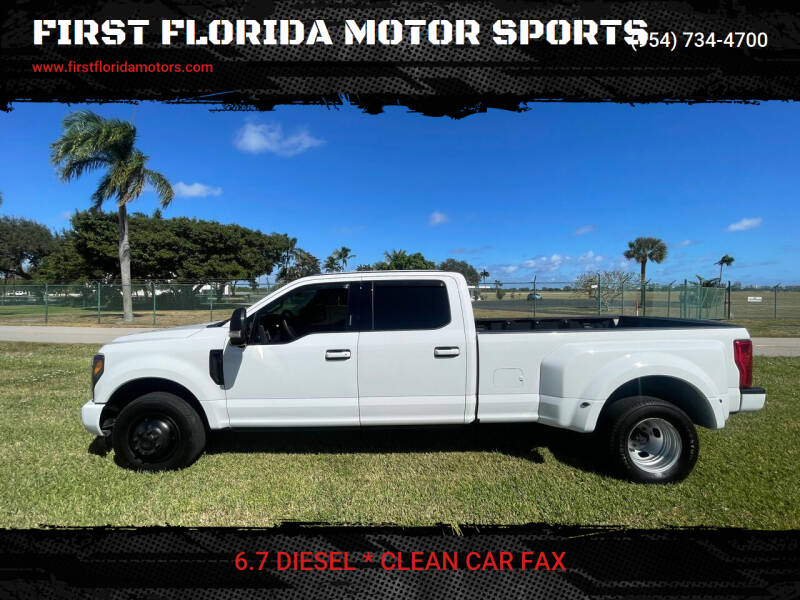 2018 Ford F-350 Super Duty for sale at FIRST FLORIDA MOTOR SPORTS in Pompano Beach FL