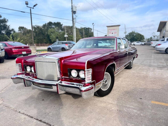 1978 Lincoln Continental for sale at Starway Motors in Houston, TX