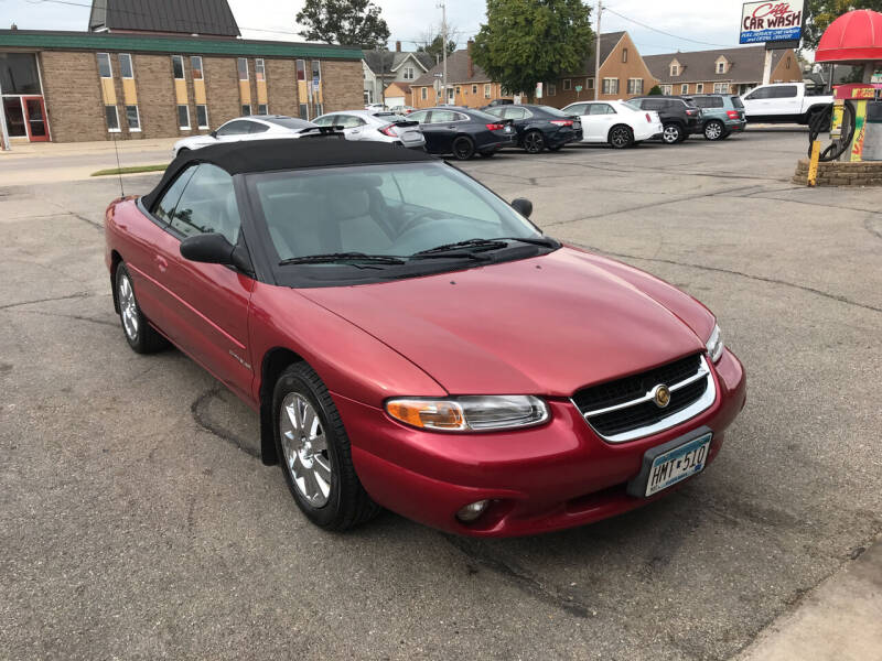 1996 Chrysler Sebring for sale at Carney Auto Sales in Austin MN
