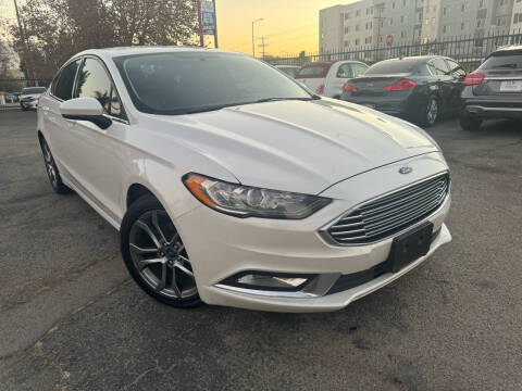 2017 Ford Fusion for sale at Galaxy of Cars in North Hills CA