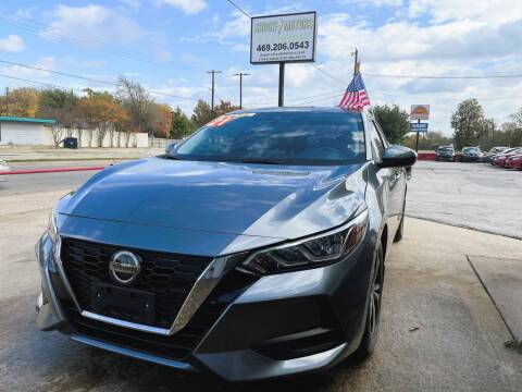 2021 Nissan Sentra for sale at Shock Motors in Garland TX