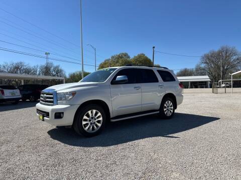 2013 Toyota Sequoia for sale at Bostick's Auto & Truck Sales LLC in Brownwood TX
