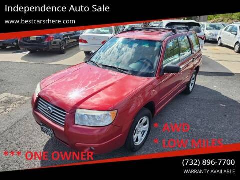2006 Subaru Forester for sale at Independence Auto Sale in Bordentown NJ
