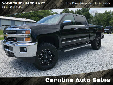 2015 Chevrolet Silverado 2500HD for sale at Carolina Auto Sales in Trinity NC