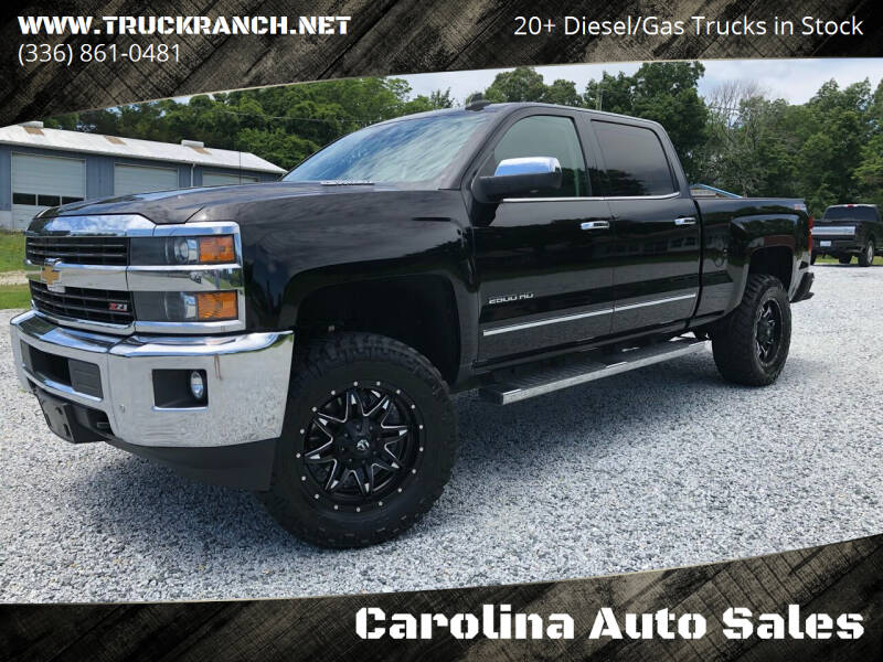 2015 Chevrolet Silverado 2500HD for sale at Carolina Auto Sales in Trinity NC