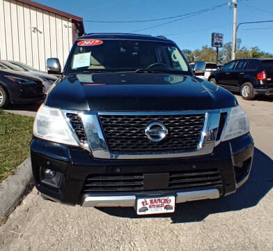 2017 Nissan Armada for sale at El Rancho Auto Sales in Des Moines IA