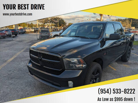 2017 RAM 1500 for sale at YOUR BEST DRIVE in Oakland Park FL