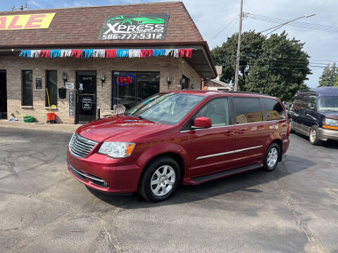 2012 Chrysler Town and Country for sale at Xpress Auto Sales in Roseville MI
