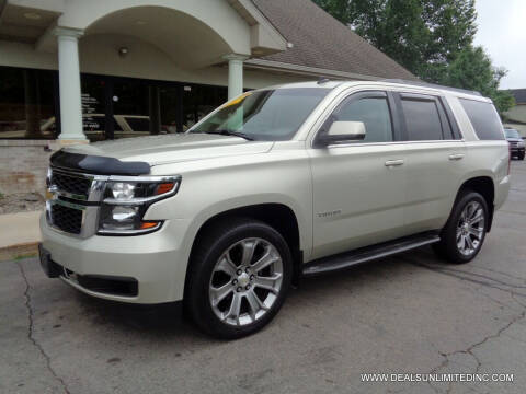 2015 Chevrolet Tahoe for sale at DEALS UNLIMITED INC in Portage MI