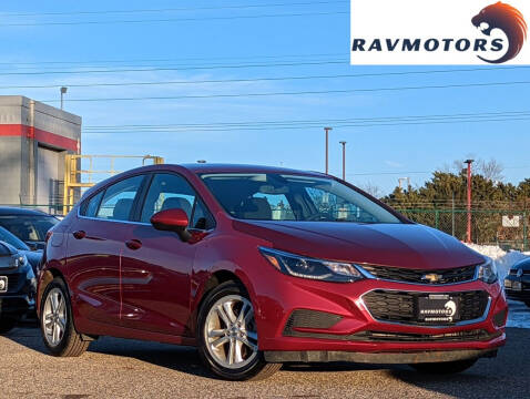2017 Chevrolet Cruze for sale at RAVMOTORS- Burnsville in Burnsville MN